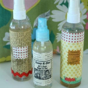 diy craft: essential oil sprays