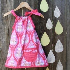 diy craft: how to sew an a-line girls dress