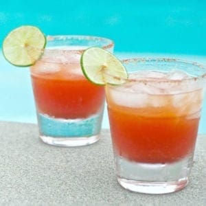 Watermelon margarita recipe + let go of busyness and start being lazy