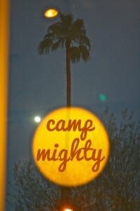 camp mighty, slumber parties and frozen underwear