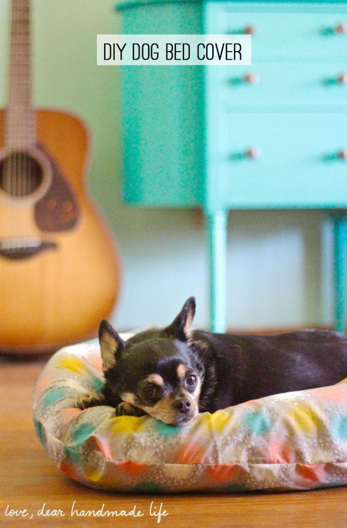 DIY Dog Bed Cover from Dear Handmade Life