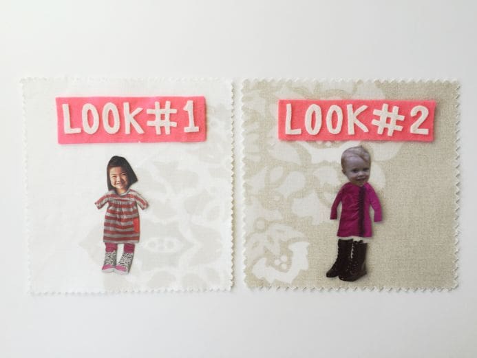 DIY Paper Doll Lookbook For Your Kiddo from Dear Handmade Life