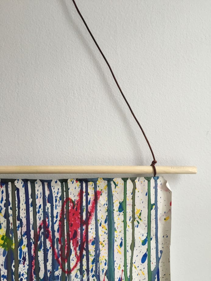 Hanging Art: 4 Ways to Do It Yourself From Dear Handmade Life