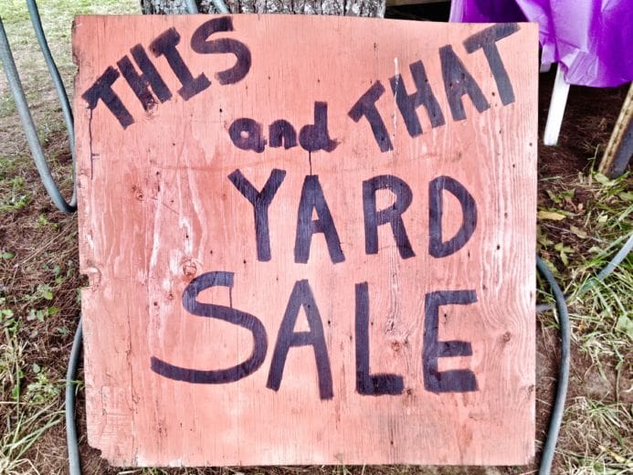 127 yard sale on Dear Handmade Life
