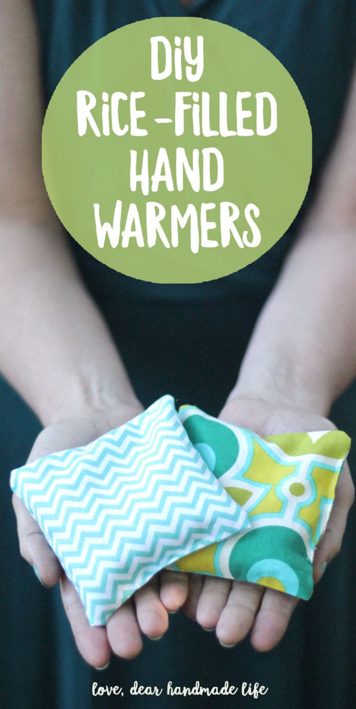 How to make reusable rice hand warmers - I Can Sew This
