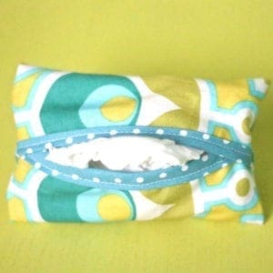 DIY easy to sew tissue holder