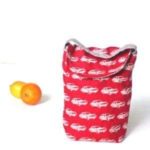 DIY Reusable washable lunch bag