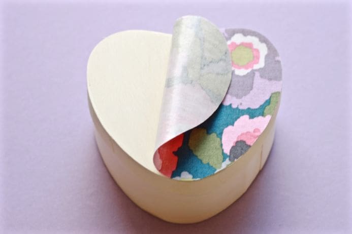 DIY Fabric-Covered Wooden Box from Dear Handmade Life