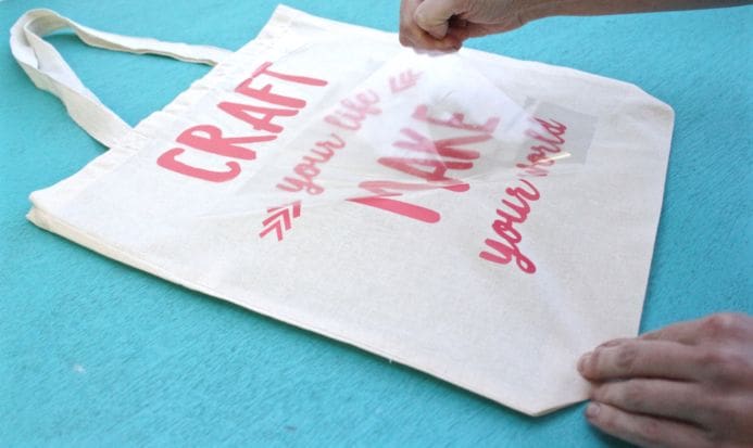 DIY heat press tote bag - Dear Handmade Life