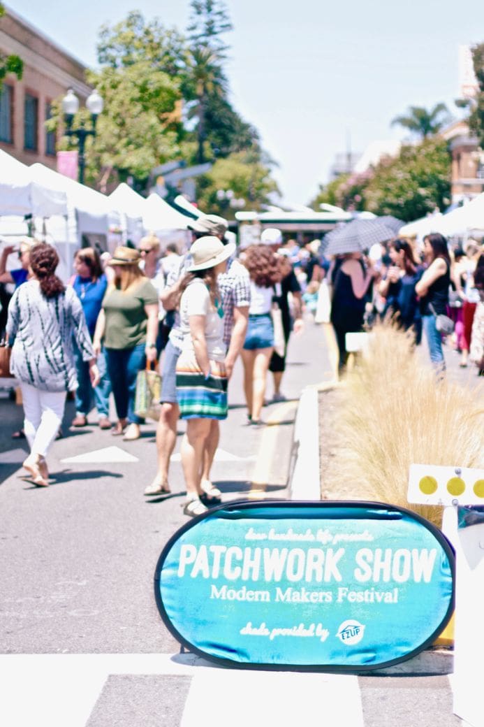 Patchwork Show modern makers festival craft show DIY festival