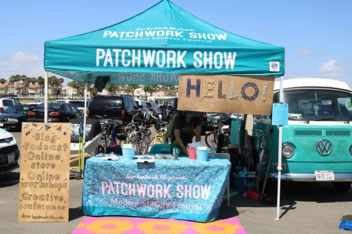 Patchwork Show Santa Ana art craft diy makers festival show