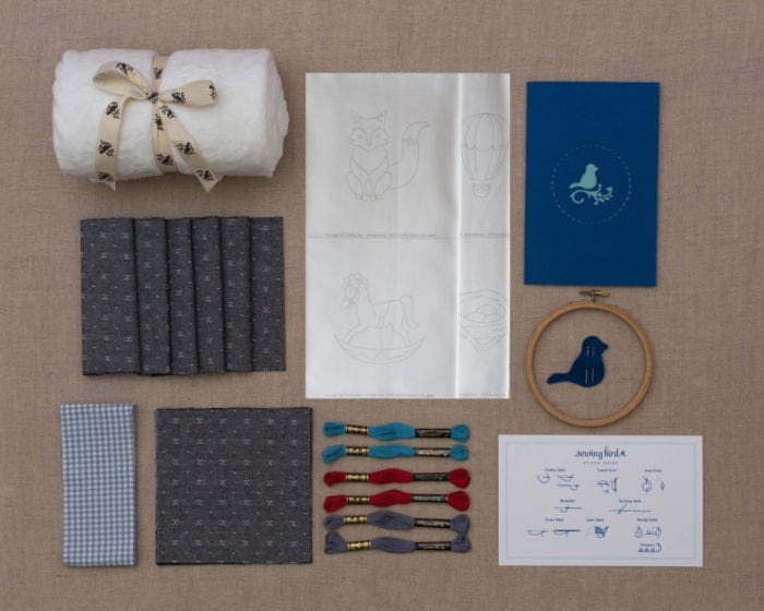Heidi Nancy Lenehan Sewing Bird Quilt Kit