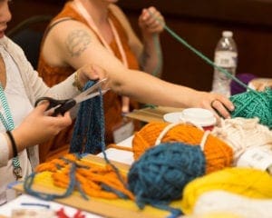 craftcation yarn weaving loom