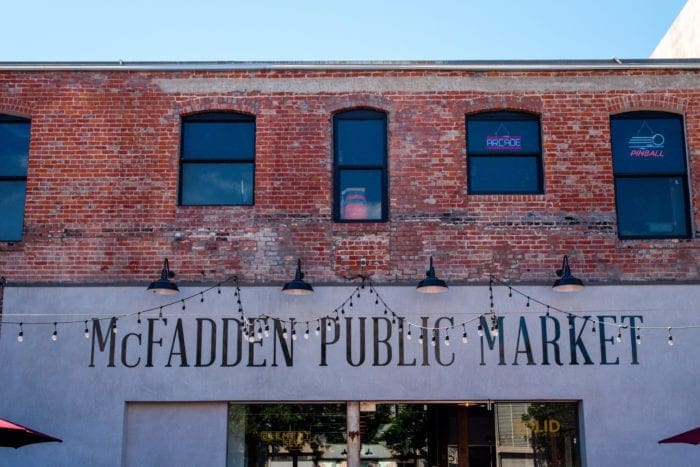 Santa Ana California Things to do Downtown McFadden Public Market