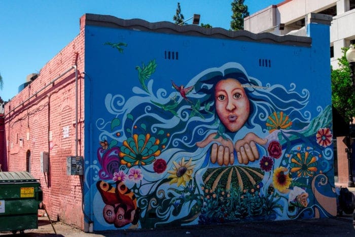 Santa Ana California Things to do Downtown Street Art Mural