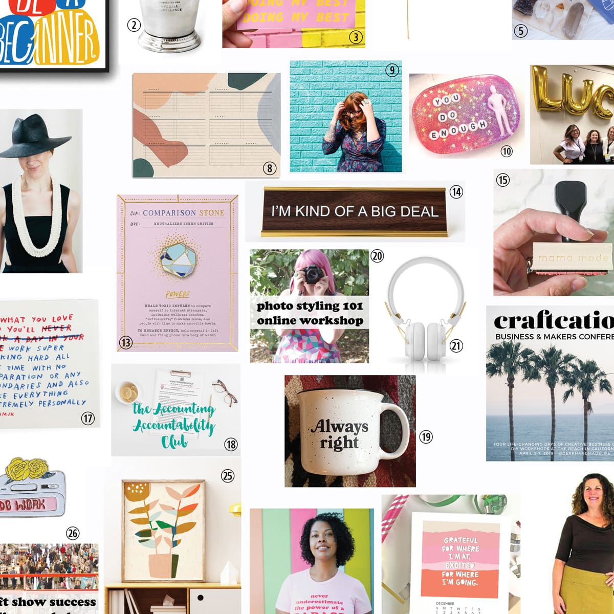 Gift Guide for Creative Bosses Lady Women Entrepreneurs Business Owners