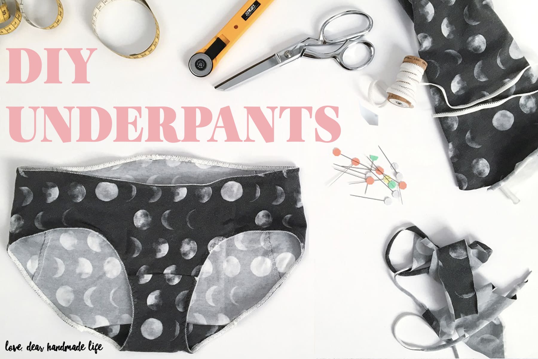 DIY Super Easy Underwear Tutorial For Beginner