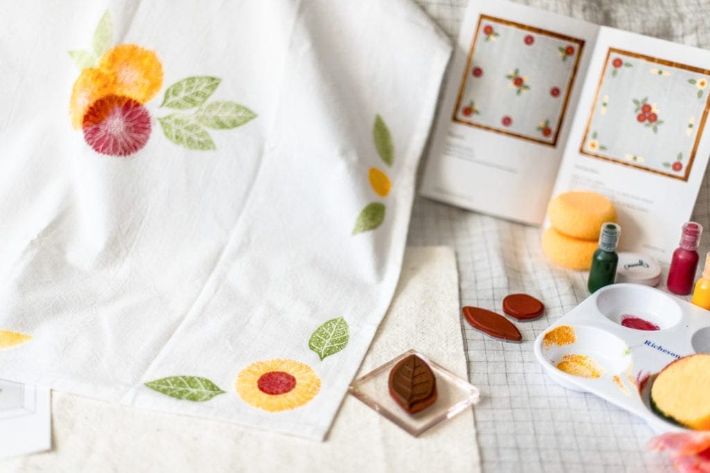 DIY Fabric Stamping with Joone Craft Kits Dear Handmade Life