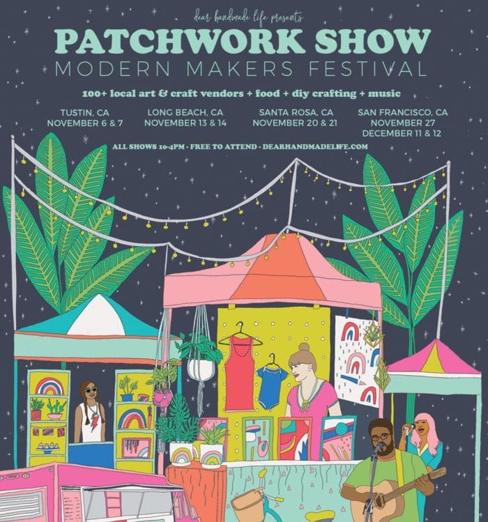 Save the Dates for Patchwork 2021 Fall Shows!